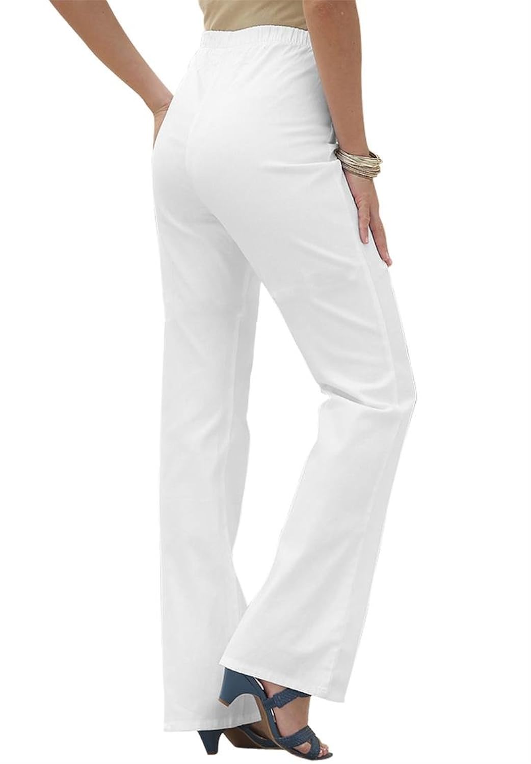 

Denim 24/7 Women's Plus Size Petite Stretch Bootcut Leggings