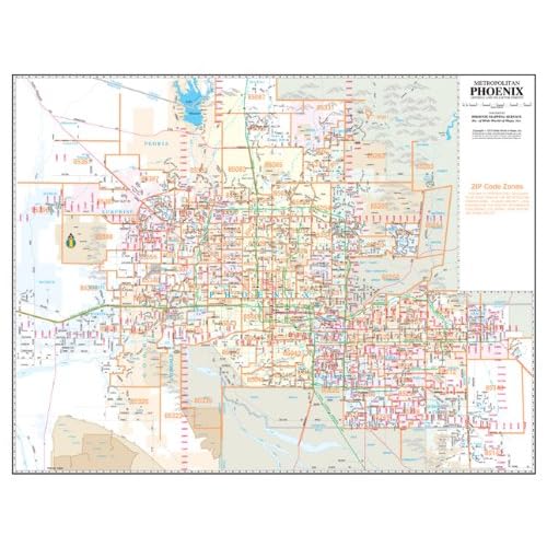 Phoenix Zip Code Map With Streets at Indiana Houlding blog