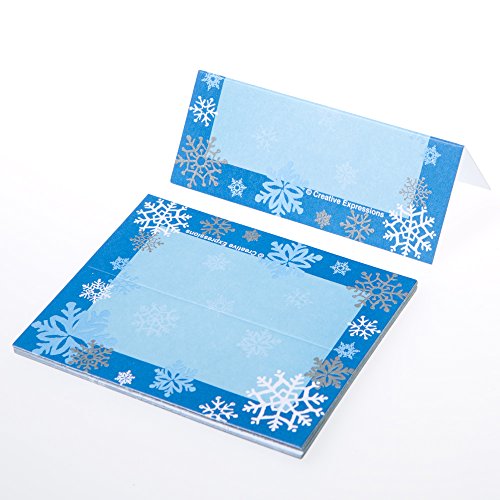 

Snowflake Place Cards