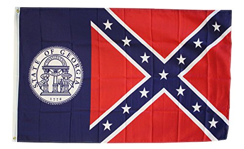 Georgia (Pre-2001) - 3' x 5' Dura-PolyTM Polyester State Flag by Flagline