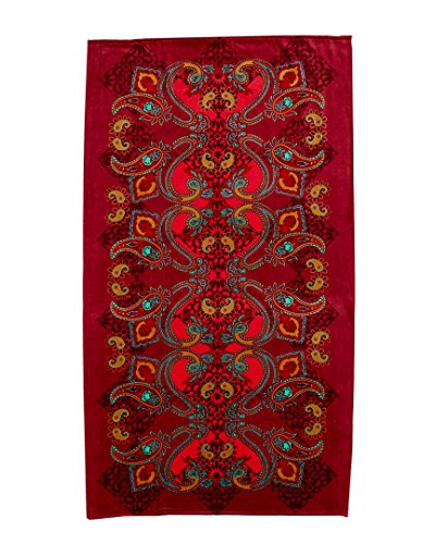 Algopix Similar Product 8 - Terry Velour Beach Towel, 40X70