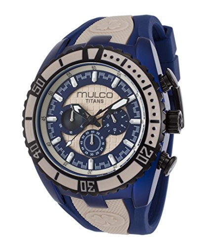 MULCO Unisex MW5-1836-114 Analog Chronograph Swiss Watch