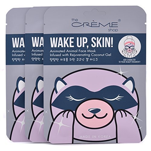 Creme Rejuvenating Coconut Gel Antimated Face Mask 3 Piece Set