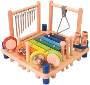 Holz Trompete Spielzeug Für Kinder - Musikinstrument Für Kleinkinder