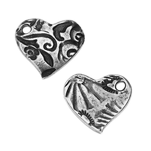 Algopix Similar Product 13 - TierraCast Charm Amor Small Heart
