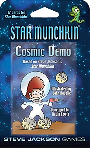 Star Munchkin Cosmic Demo Card Game