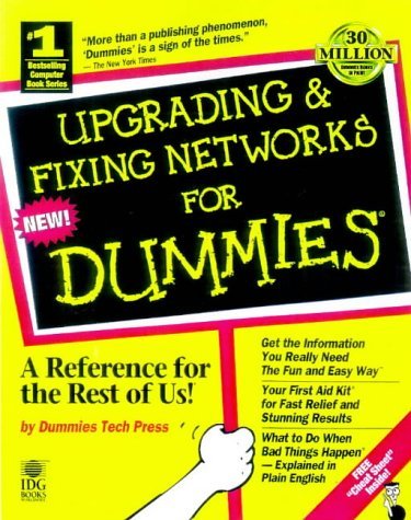 Upgrading & fixing networks for dummies by Bill Camarda