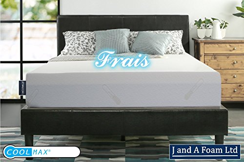 Matelas en mousse à mémoire de forme avec tissu Coolmax, 180 x...