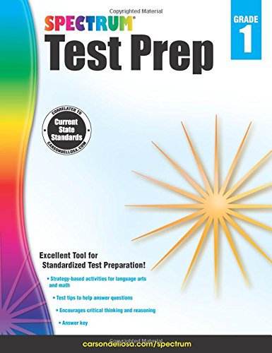 Spectrum Test Prep, Grade 1 by Spectrum 
			
			
		
		
		
       	 
       		
       			(Compiler)
