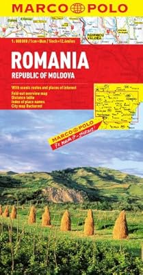 Romania Marco Polo Map (Marco Polo Maps)