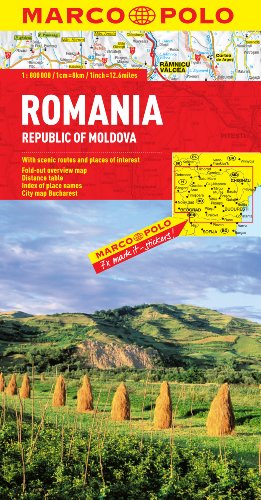 Romania Marco Polo Map (Marco Polo Maps) by Marco Polo