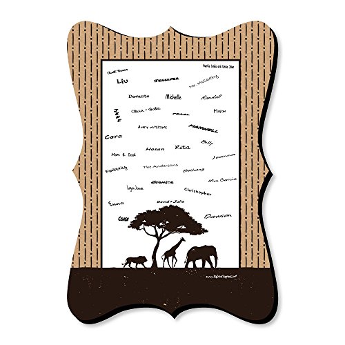 Algopix Similar Product 14 - Big Dot of Happiness Wild Safari 