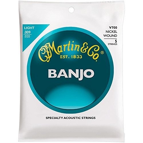 

Martin Vega Banjo 5 Strings Medium Nickel Wound set .010-.023