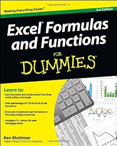Excel Formulas and Functions For Dummies (For Dummies (Computer/Tech))