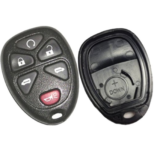 Discount Keyless Replacement 6 Button Case and Button Pad 15114376