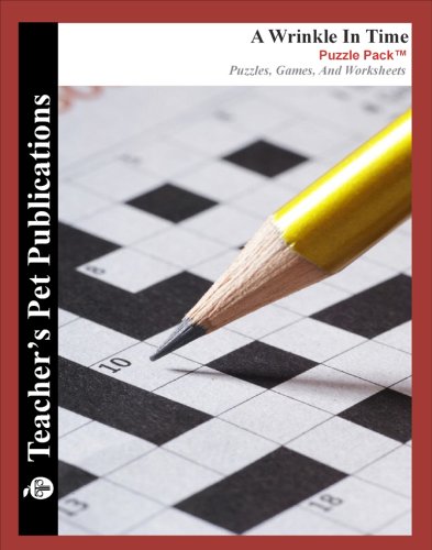 A Wrinkle in Time Puzzle Pack - Teacher Lesson Plans, Activities, Crossword Puzzles, Word Searches, Games, and Worksheets (PDF on CD) by Mary B. Collins