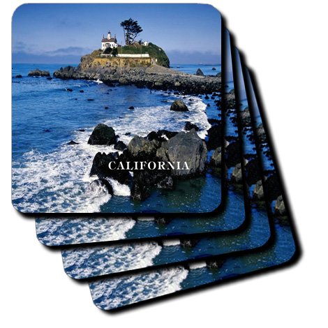 

Florene America The Beautiful - Battery Point lighthouse California - Coasters