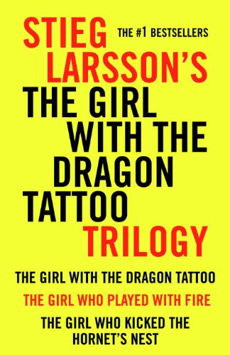 Girl with the Dragon Tattoo Trilogy Bundle: The Girl with the Dragon Tattoo, The Girl Who Played with Fire, The Girl Who Kicked the Hornet's Nest by Stieg Larsson