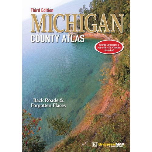 Michigan County Atlas - Third Edition by David M. Brown