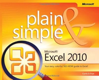 Microsoft&reg; Excel&reg; 2010 Plain & Simple