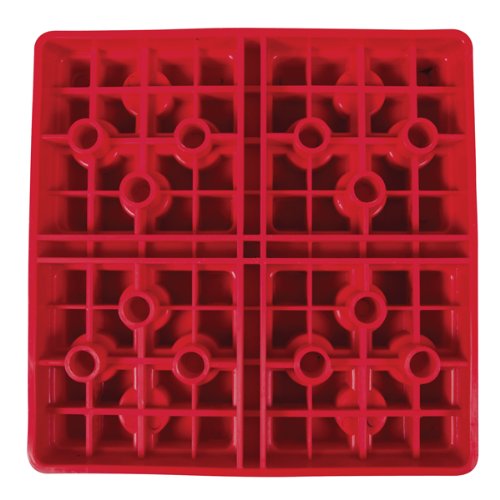 

Level Quick (QL-QC-Pack) Red Leveler and Wheel Chock Interlocking Leveling Block Package
