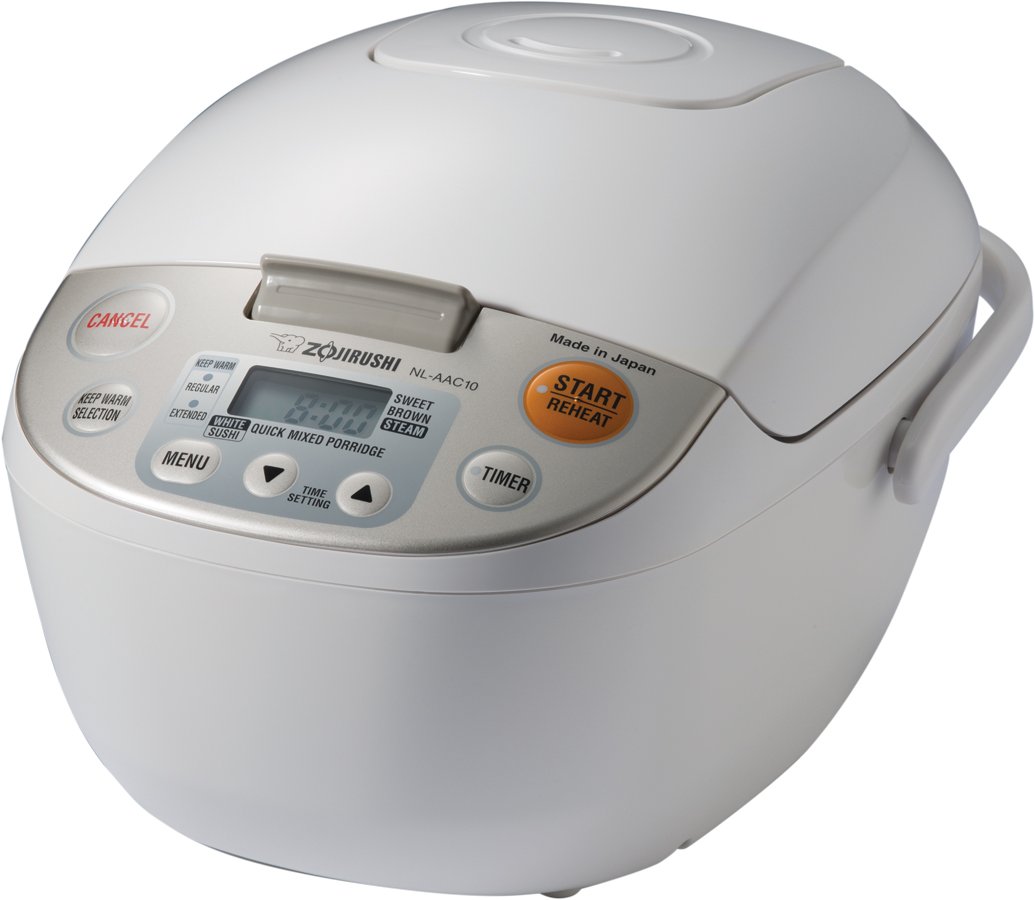 zojirushi nl-aac10 micom rice cooker (uncooked) and warmer, 5.