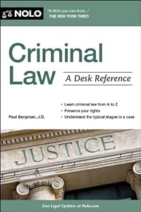 Criminal Law: A Desk Reference