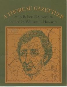 A Thoreau Gazetteer (Princeton Legacy Library, 1583) by Robert F. Stowell