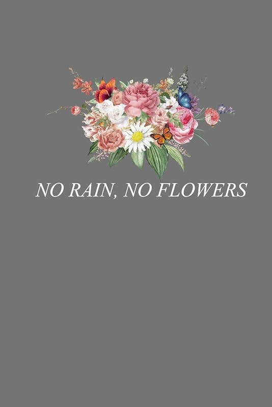 No Rain, No Flowers: Vintage Gardening Lover Gift by Frozen Cactus Designs