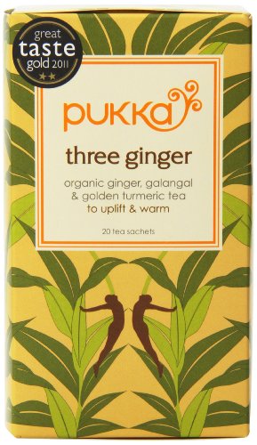 Pukka Three Ginger Tea Caffeine Free – 36 grams