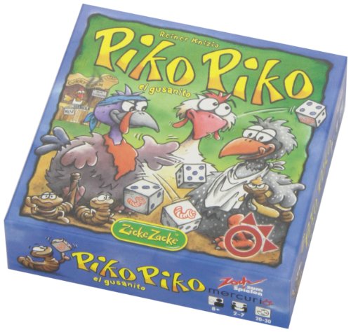 Zoch 'Piko Piko, Der Wurm' – Würfelspiel Auf Spanisch Für 2–7 Spieler Ab 8 Jahren, Mit 8 Würfeln & 16 Wurm-Chips