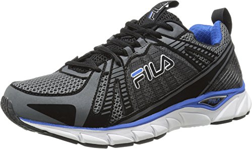 fila mens threshold running shoe, castle rock