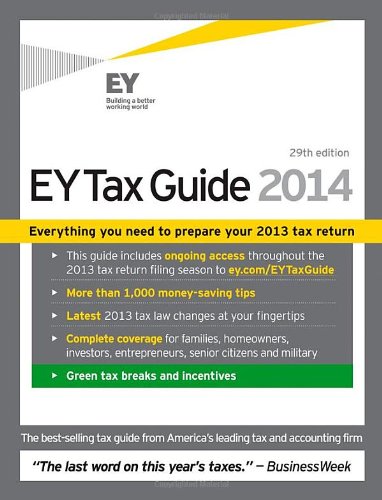 Ernst & Young Tax Guide 2014 by J. K. Lasser