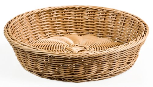 Algopix Similar Product 18 - Displays2go Round Woven Bread Roll