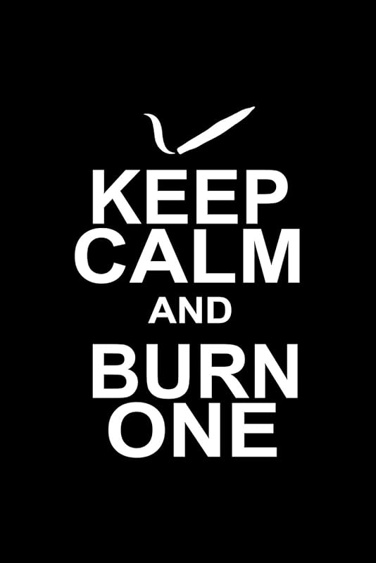 Keep calm and burn one: 110 Game Sheets - 660 Tic-Tac-Toe Blank Games | Soft Cover Book for Kids for Traveling & Summer Vacations | Mini Game | Clever ... x 22.86 cm | Single Player | Funny Great Gift by Mr. John Dong Miller
