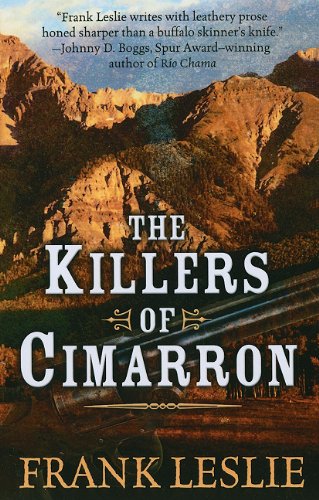 The Killers of Cimarron (Wheeler Publishing Large Print Western) by Frank Leslie