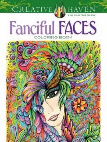 Fanciful Faces Coloring Book (Creative Haven)
