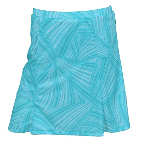 Monterey Club Ladies' Dry Swing Waterline Tonal Print Skort #2908