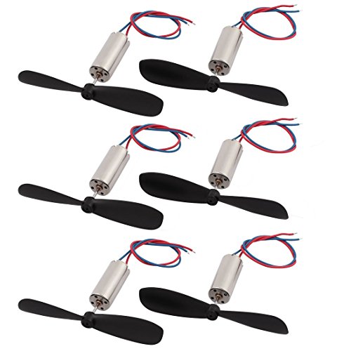 Algopix Similar Product 9 - uxcell 3Pair DC 3V 15000RPM 716 Motor w