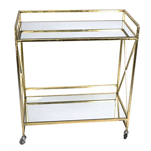 Algopix Similar Product 7 - Benzara Magnificent Mirrored Bar Metal
