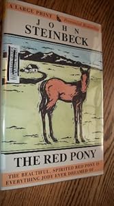 The Red Pony (G K Hall Large Print Book Series)