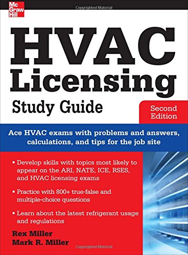 HVAC Licensing Study Guide, Second Edition by Rex Miller