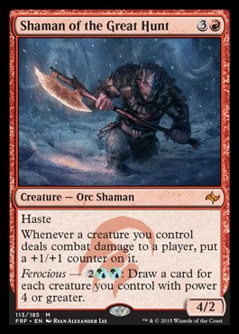 Magic: the Gathering - Shaman of the Great Hunt (113/185) - Fate Reforged