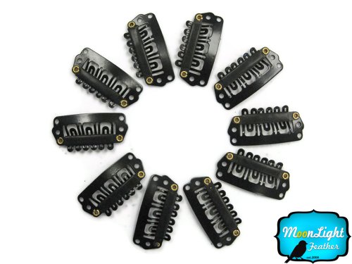 Algopix Similar Product 18 - Moonlight Feather Hair Extension Clip