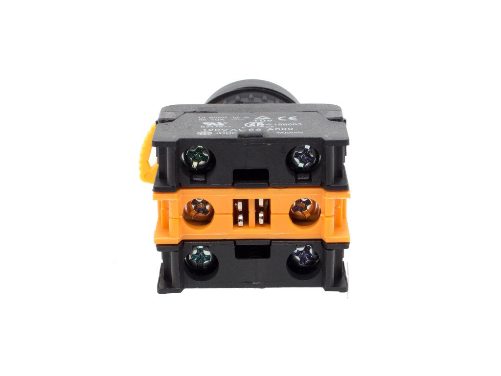 Help wiring an Alpinetech PFL-22 latching NO illuminated push button ...
