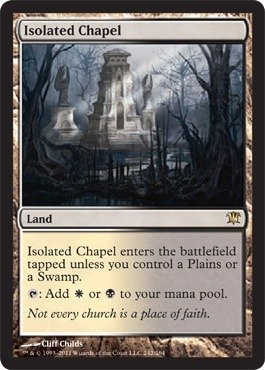 Magic: the Gathering - Isolated Chapel - Innistrad