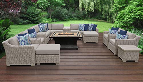 Algopix Similar Product 1 - TK Classics Coast 17 Piece Outdoor