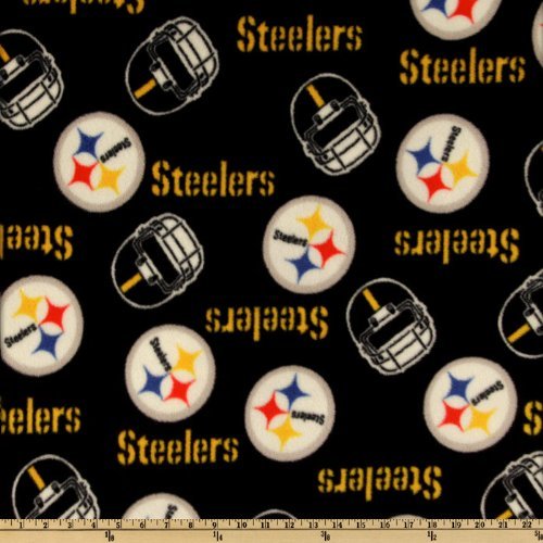 Algopix Similar Product 1 - NFL Fleece Pittsburgh Steelers Black