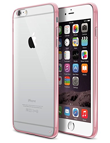 iPhone 6 Case, LoHi(TM) Apple iPhone 6 Crystal Clear Cover Slim Case Anti-Scratch Ultra Thin Flexible Premium TPU Cover Stylish ECO-Friendly Packaging - Protective Transparent Cover Bumper Case for iPhone 6 4.7 Inch (Pink)
