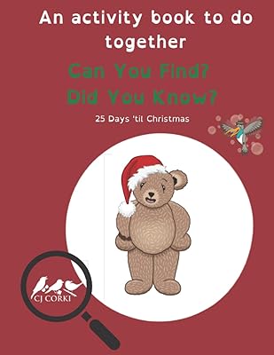 Can You Find? Did You Know? 25 days 'til Christmas Activity Book
